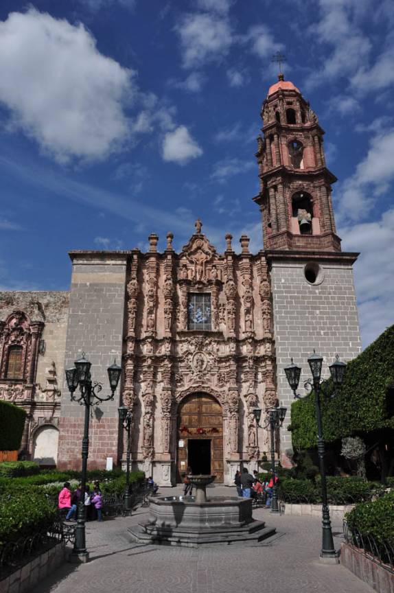 Templo de San Francisco, em San Miguel de Allende, no México